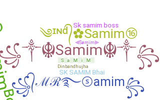 暱稱 - Samim