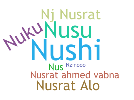 暱稱 - Nusrat
