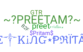 暱稱 - Preetam
