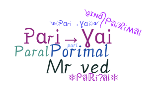 暱稱 - Parimal