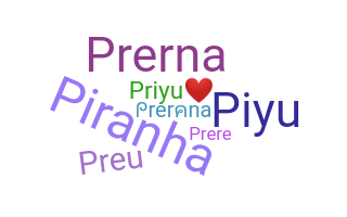 暱稱 - Prerana