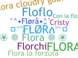 暱稱 - Flora