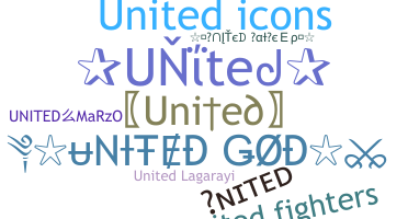 暱稱 - united