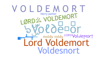 暱稱 - Voldemort