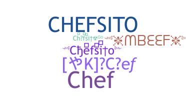 暱稱 - Chefsito