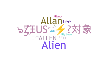 暱稱 - Allen