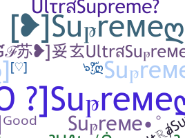 暱稱 - UltraSupreme