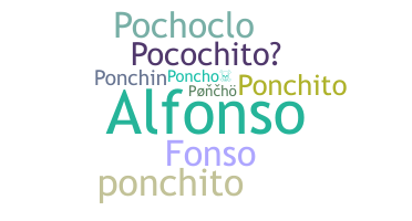 暱稱 - Poncho