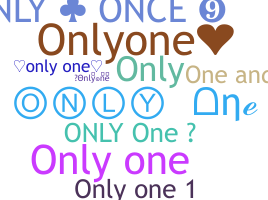 暱稱 - Onlyone