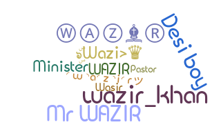 暱稱 - Wazir