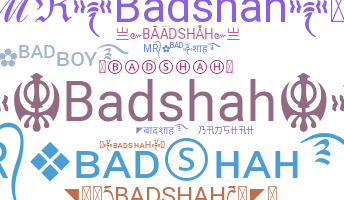 暱稱 - Badshah