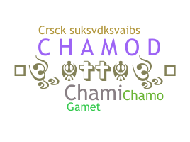 暱稱 - chamod