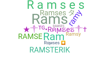 暱稱 - Ramses