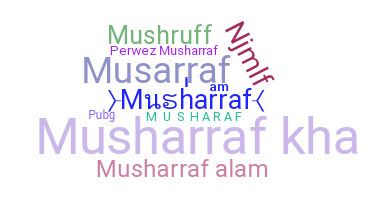 暱稱 - Musharraf