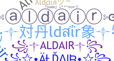 暱稱 - Aldair