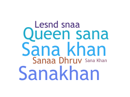暱稱 - sanakhan