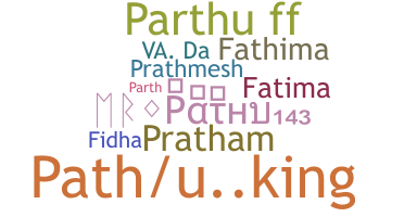 暱稱 - Pathu