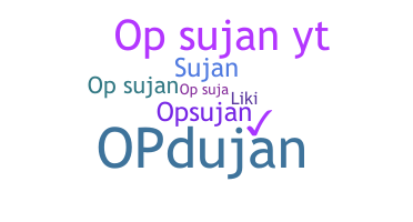 暱稱 - OPSujan