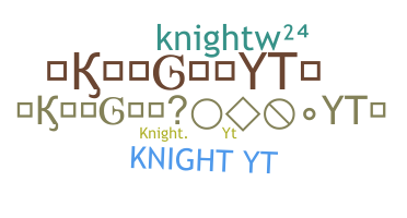 暱稱 - KnightYT