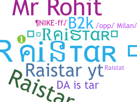 暱稱 - Raistar2