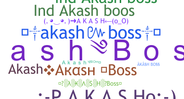 暱稱 - Akashboss