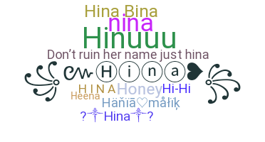 暱稱 - Hina