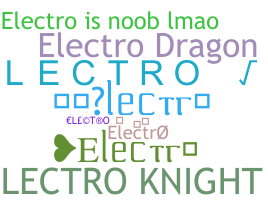 暱稱 - electro