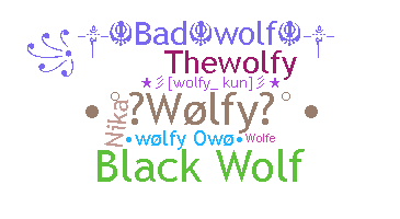 暱稱 - Wolfy