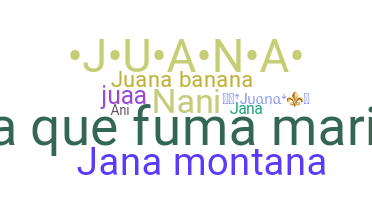 暱稱 - Juana