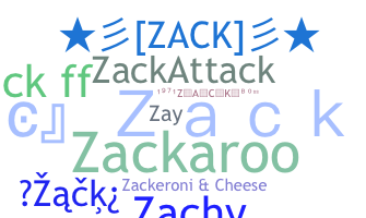 暱稱 - Zack