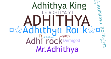 暱稱 - Adhithya