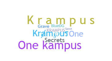 暱稱 - Krampus