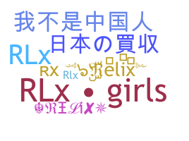 暱稱 - relix