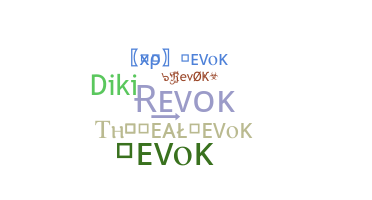 暱稱 - Revok