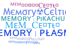暱稱 - MemoryClan