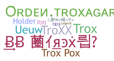 暱稱 - trox