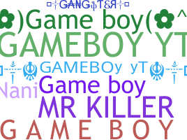 暱稱 - Gameboy