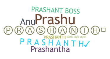 暱稱 - Prashanth