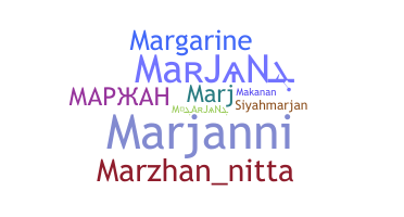 暱稱 - Marjan