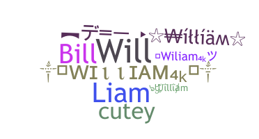 暱稱 - William