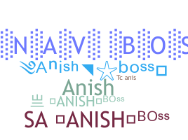暱稱 - Anishboss