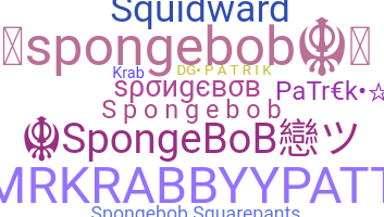 暱稱 - spongebob