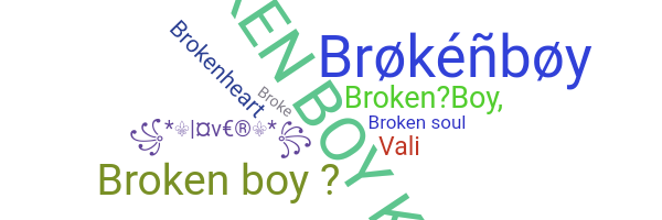 暱稱 - brokenboy