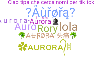 暱稱 - Aurora