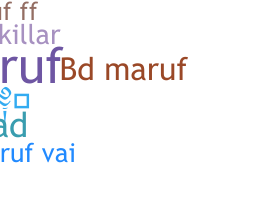 暱稱 - BDMaruf