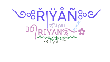 暱稱 - Riyan