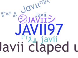 暱稱 - javii