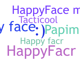 暱稱 - happyface