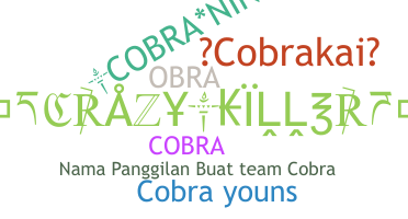 暱稱 - CobraNinja