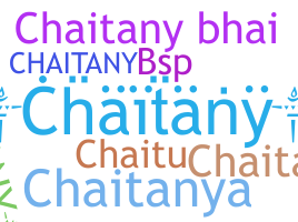 暱稱 - Chaitany